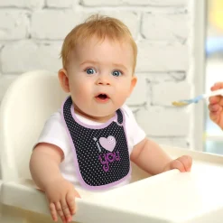 Zebra Multicolour 3 Pk Bibs
